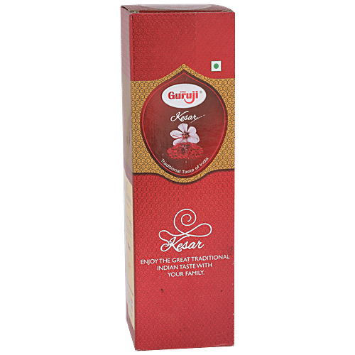 Guruji  Syrup - Kesar, 750 ml Carton 