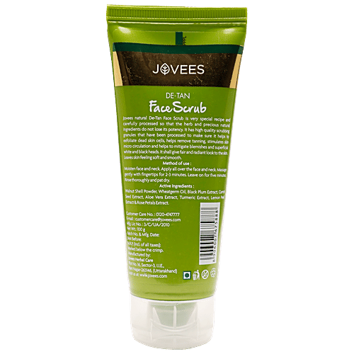 Jovees De-Tan Scrub, 100 g  