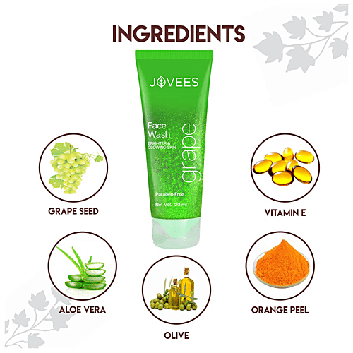 Buy Jovees Grape Fairness Face Wash Online at Best Price of Rs 193.50 bigbasket