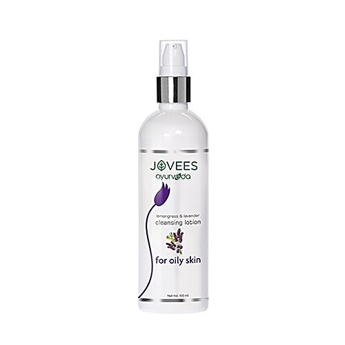 Buy Jovees Cleansing Lotion For Oily Skin Lemongrass And Lavender 100 Ml Bottle Online At Best
