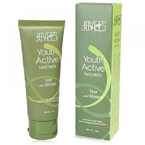 Buy Jovees Face Pack Soya & Almond (Youth Active) Online at Best