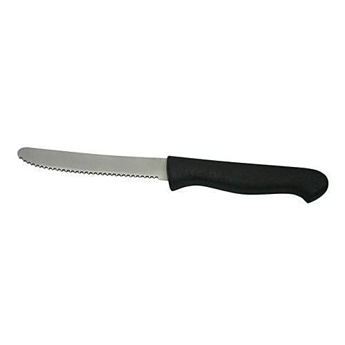 Fackelmann Nirsota PVC Handle - Breakfast Knife Black, 1 pc  