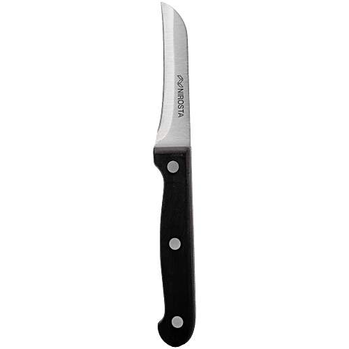 Fackelmann Nirosta  NIROSTA Vegetable knife Mega, 18cm, S/S, card, 1 pc  Anti Rust, Dishwasher Safe