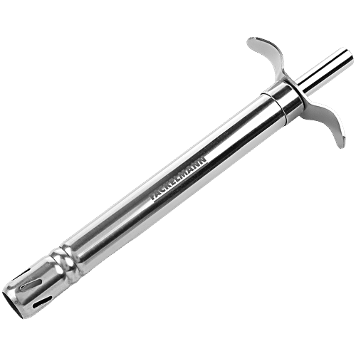 Fackelmann Stainless Steel Rust-Resistant Gas Lighter - Silver, 17 cm, 1 pc  Strong Sturdy