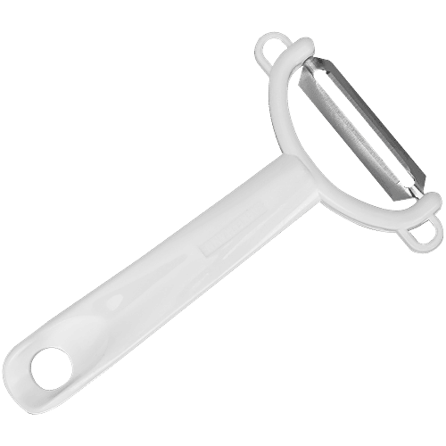 Fackelmann Nirosta Stainless Steel Arcadalina Vegetable Peeler For Peeling, 1 pc  Anti Rust, Dishwasher Safe