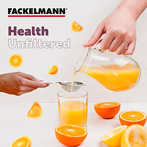 Fackelmann Stainless Steel Tea Strainer, 10 Cm - No Sharp Edges, Anti-Corrosive, Bend-Proof, 1 pc