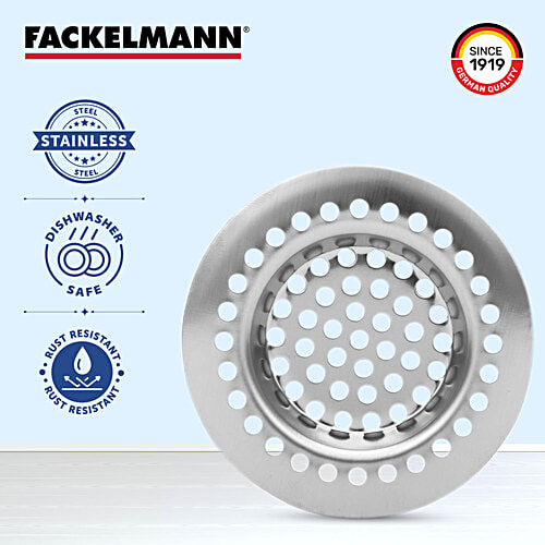Fackelmann Stainless Steel Sink Strainer - 6.3 Cm, 1 pc  