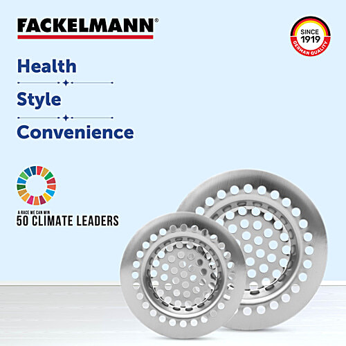 Fackelmann Stainless Steel Sink Strainer - 6.3 Cm, 1 pc  
