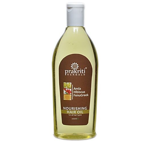 Buy Prakriti Herbals Nourishing Hair Oil Amla, Hibiscus & Fenugreek