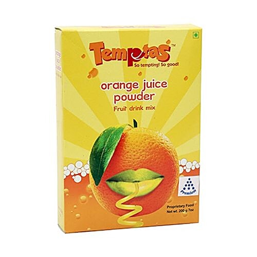 Buy Temptas Fruit Juice Powder Mix Orange Online at Best Price of Rs null bigbasket