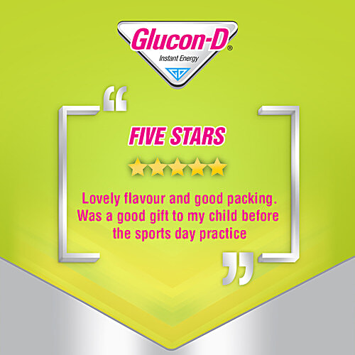 Glucon-D Instant Energy Glucose Powder - Nimbu Pani, 1 kg Refill Pack 