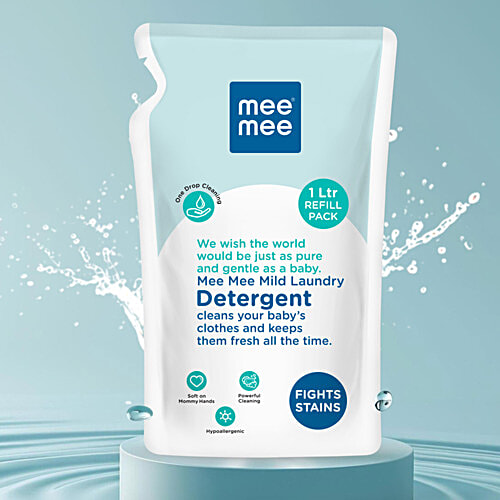 Mee Mee Baby Laundry Detergent, 1.2 L Pouch 