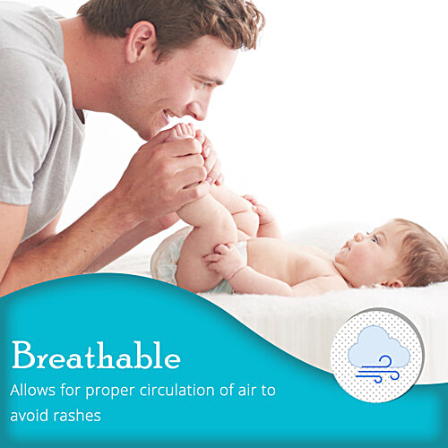 Mee Mee Premium Breathable Diaper -  Medium, 20 pcs Pouch 