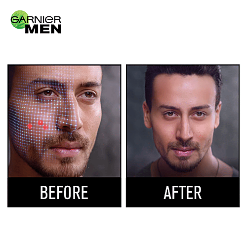 Garnier Men Acno Fight Anti-Pimple Face Wash, 100 g Fights 99.9% Pimple Causing Germs