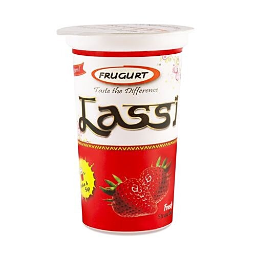 Buy Frugurt Lassi Strawberry Online at Best Price of Rs null bigbasket