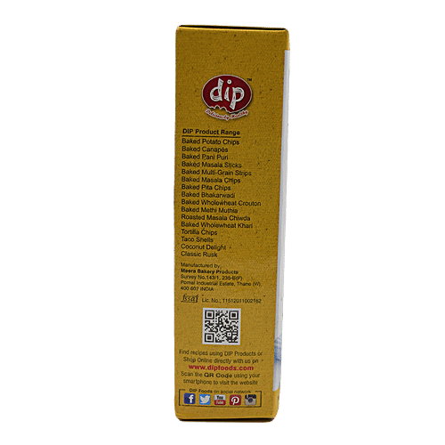 Dip Baked Masala - Sticks Multigrain, 150 g Box 