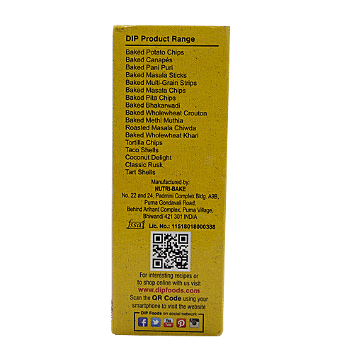 Dip Baked Masala - Chips Methi, 180 g Box 