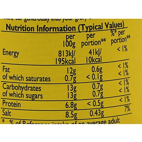 Colman's Original English - Mustard, 100 g Bottle 