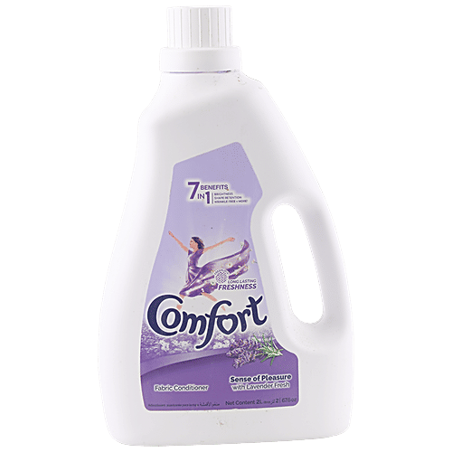 Comfort Fabric Softener - Jasmine fresh, 2 L Can Freshness
Sense of Pleasure