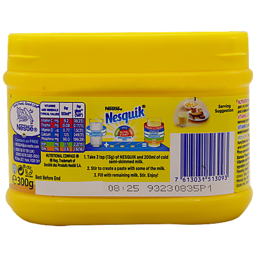 Nestle  Nesquik - Banana Flavour, Imported, 300 g Box 