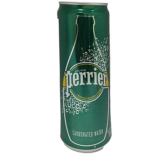 Perrier Sparkling Mineral Water, 330 ml Can 