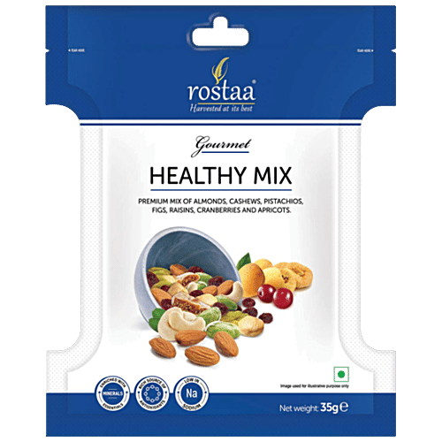 Rostaa Mixed Dry Fruits - Healthy Mix, 35 g Pouch 