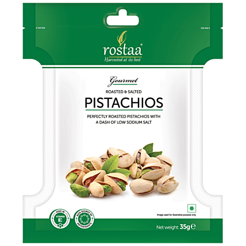 Rostaa Gourmet Pistachios, 35 g Pouch 