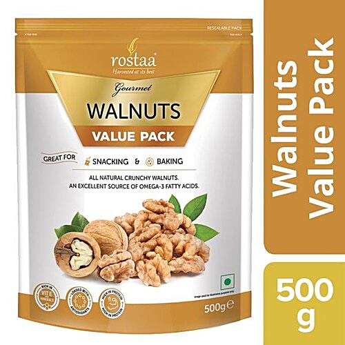 Rostaa Walnuts - Californian, 500 g Pouch 