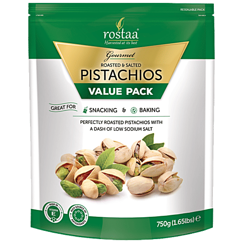 Rostaa Pistachios, 750 g Pouch 