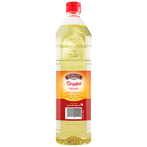 BORGES Borgefrit High-Mufa-Oleic Sunflower Oil, 1 L Bottle 