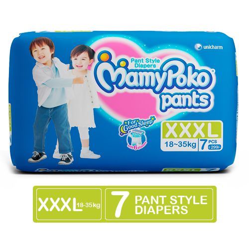 Mamypoko Pants - XXXL, 18-35 kg, 7 pcs Pouch 