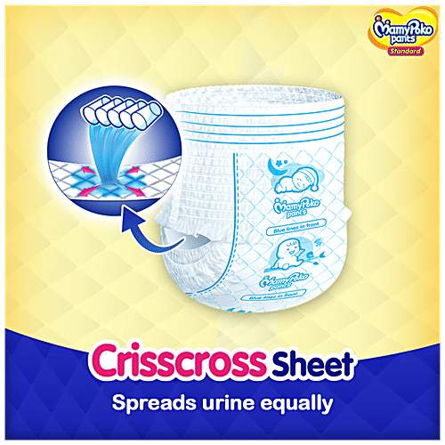 Mamypoko Standard Medium - 36 Diaper Pants, 36 pcs Pouch 