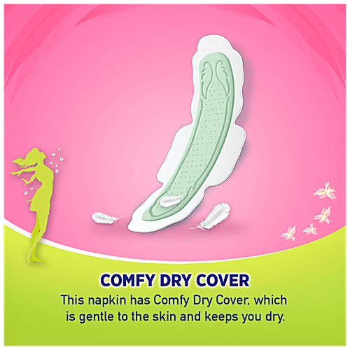 Sofy Anti-Bacteria Sanitary Pad - Extra-Long, Prevents Leakage, Slim, 7 pcs Pouch Prevents Leakage, Deep Absorbent Sheet