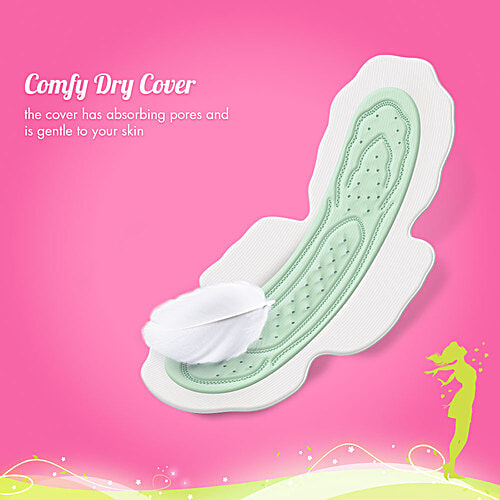 Sofy Anti-Bacteria Sanitary Pad - Extra-Long, Prevents Leakage, Slim, 7 pcs Pouch Prevents Leakage, Deep Absorbent Sheet