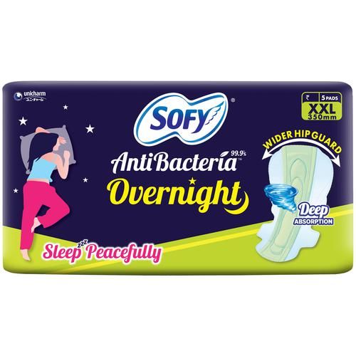 Buy Sofy Sanitary Pads Body Fit Overnight Xxl 10 Pcs Pouch Online At Best  Price of Rs 183.3 - bigbasket