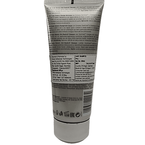 Schwarzkopf Professional bc BONACURE Anti-Dandruff Shampoo - For Dandruff-Prone Scalps, 200 ml Bottle 