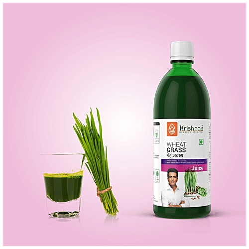 Buy Krishnas Juice Wheat Grass 500 Ml Carton Online At Best Price of Rs