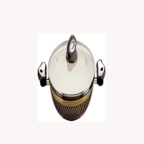 Buy Nolta Ceramic Kadai With Glass Lid Online at Best Price of