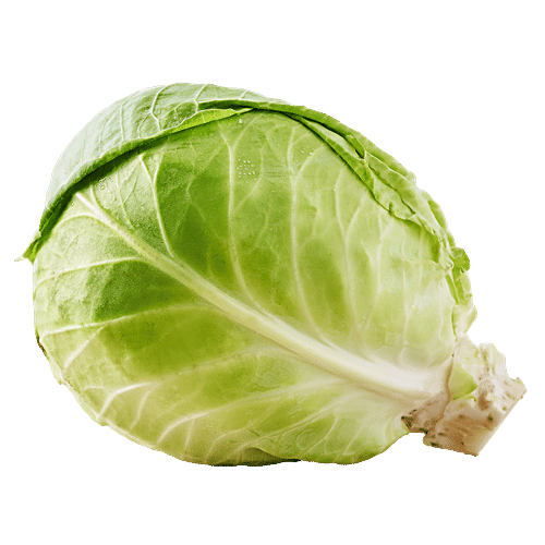 fresho! Cabbage - Organically Grown (Loose), 1 pc (approx. 400-700g)  