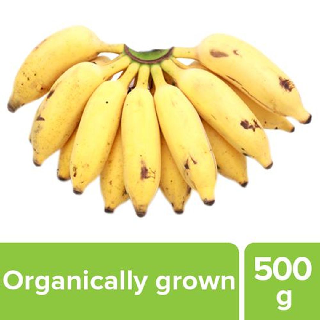 Fresho Banana - Yelakki, Organically Grown, 500 g 