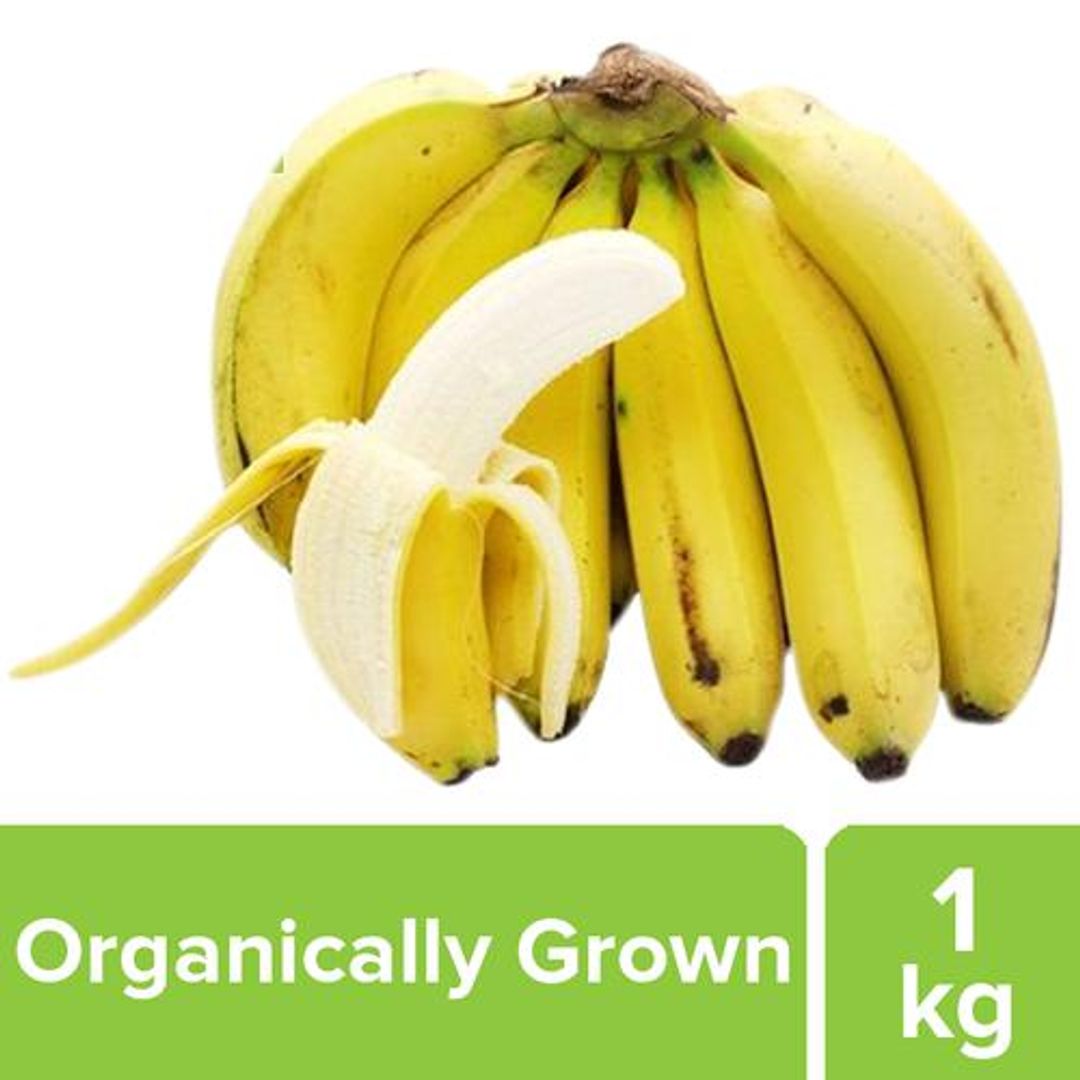 Fresho Banana - Robusta, Organically Grown, 1 kg 