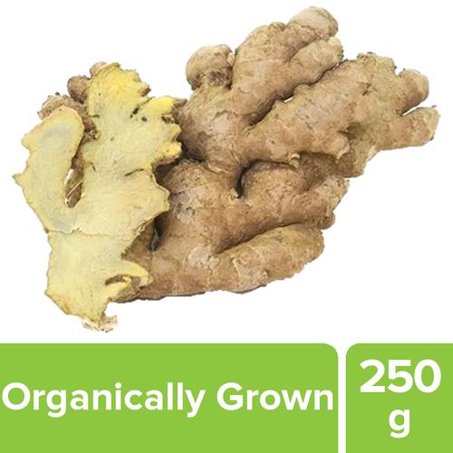 Fresho Ginger - Organically Grown (Loose), 250 g  