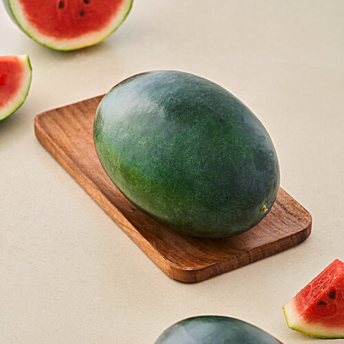 fresho! Watermelon - Organically Grown (Loose), 1 pc (Approx. 1 -3 kg)