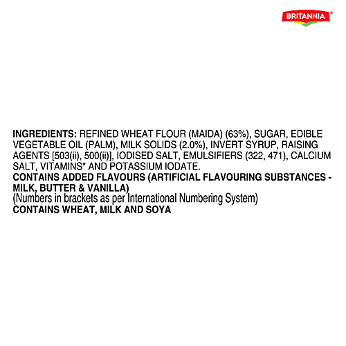 Britannia Milk Bikis Biscuits, 33.5 g Zero Trans Fat