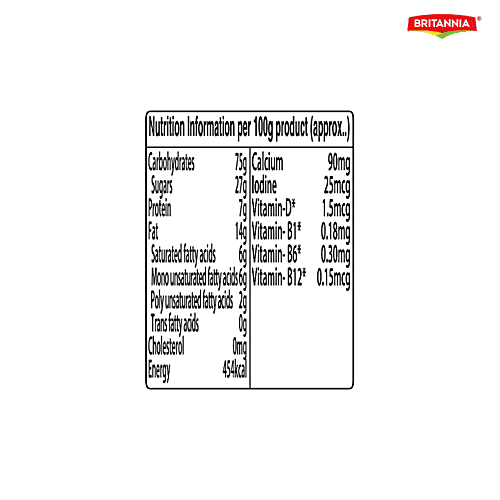 Britannia Milk Bikis Biscuits, 33.5 g Zero Trans Fat