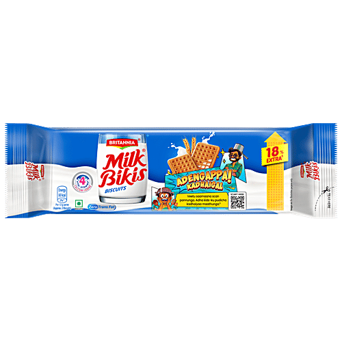 Britannia Milk Bikis Biscuits, 150 g  Zero Trans Fat