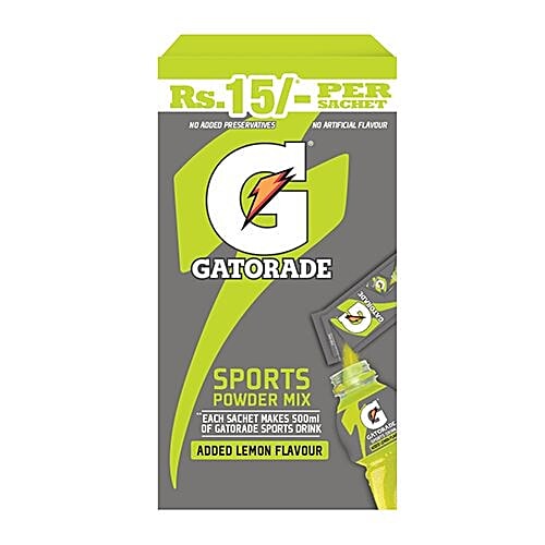 Buy Gatorade Sports Powder Mix Lemon Flavour Online at Best Price of