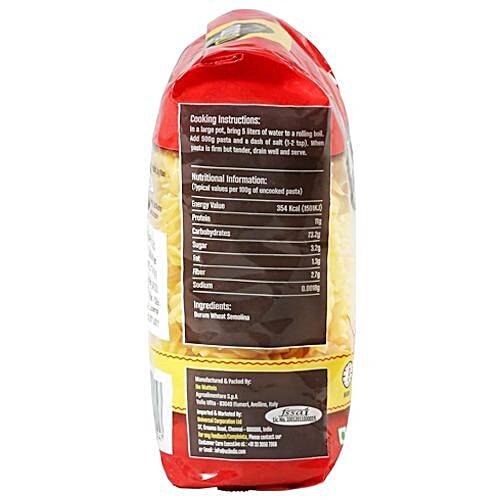 Disano Durum Wheat Pasta - Fusilli, 500 g Pouch 