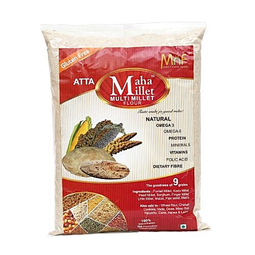Buy MNF Multi Millet Atta Flour Online at Best Price of Rs null bigbasket