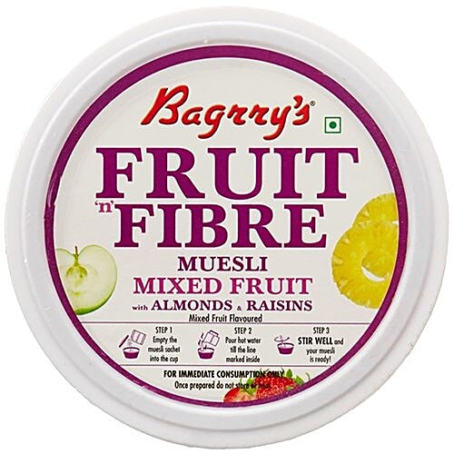 Buy Bagrrys Muesli Fruit Fibre Mixed Fruit Online at Best Price of Rs 99 bigbasket